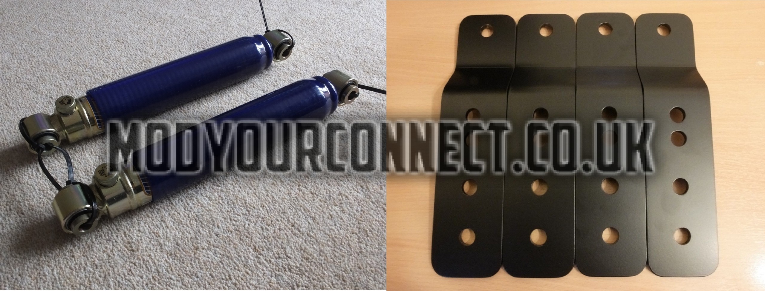 GAZ MK1 Transit Connect Rear Lowering Kit » Mod Your Connect