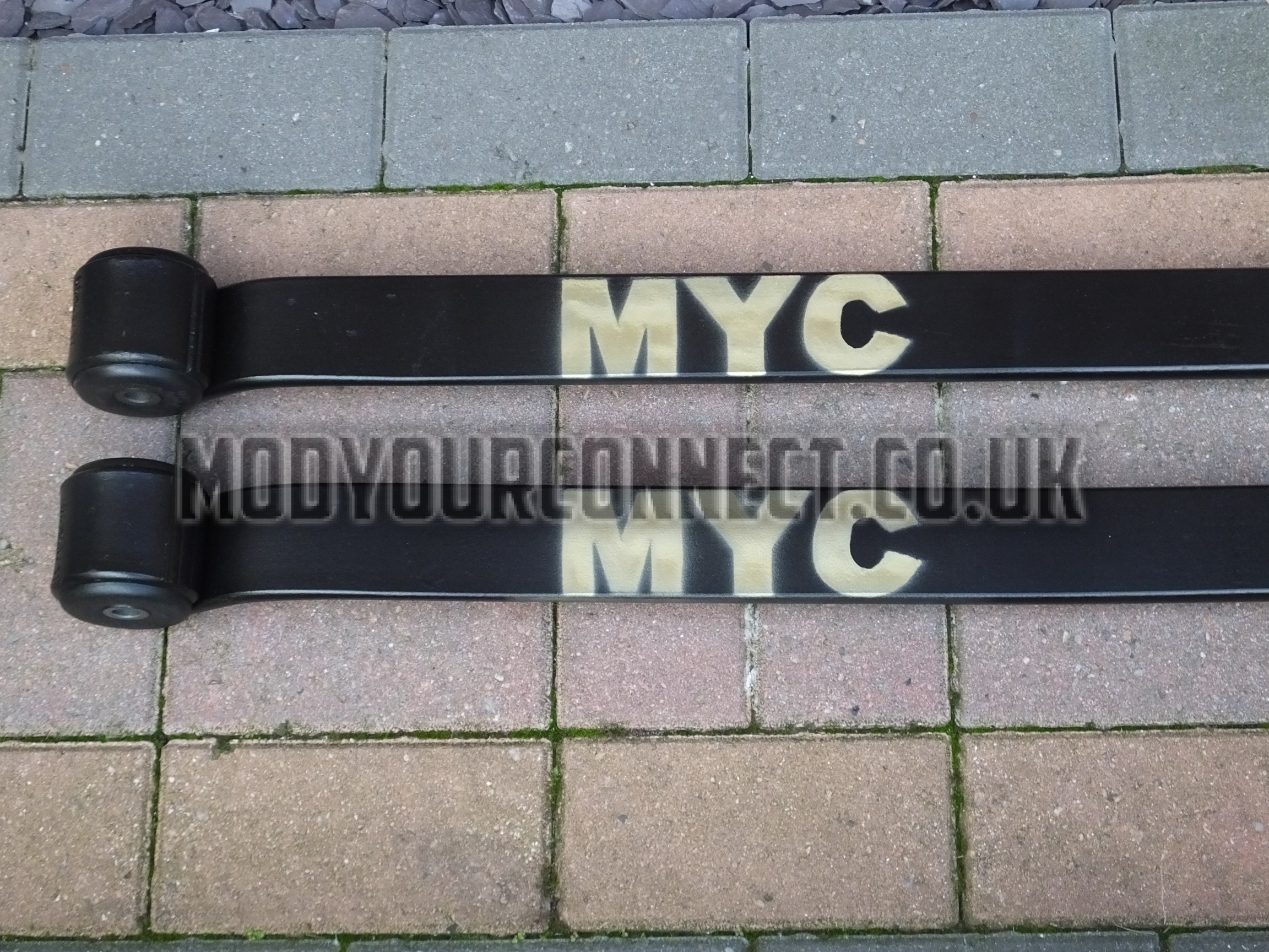 MYC Transit Custom 20122023 Rear Lowered Leaf Springs » Mod Your Connect