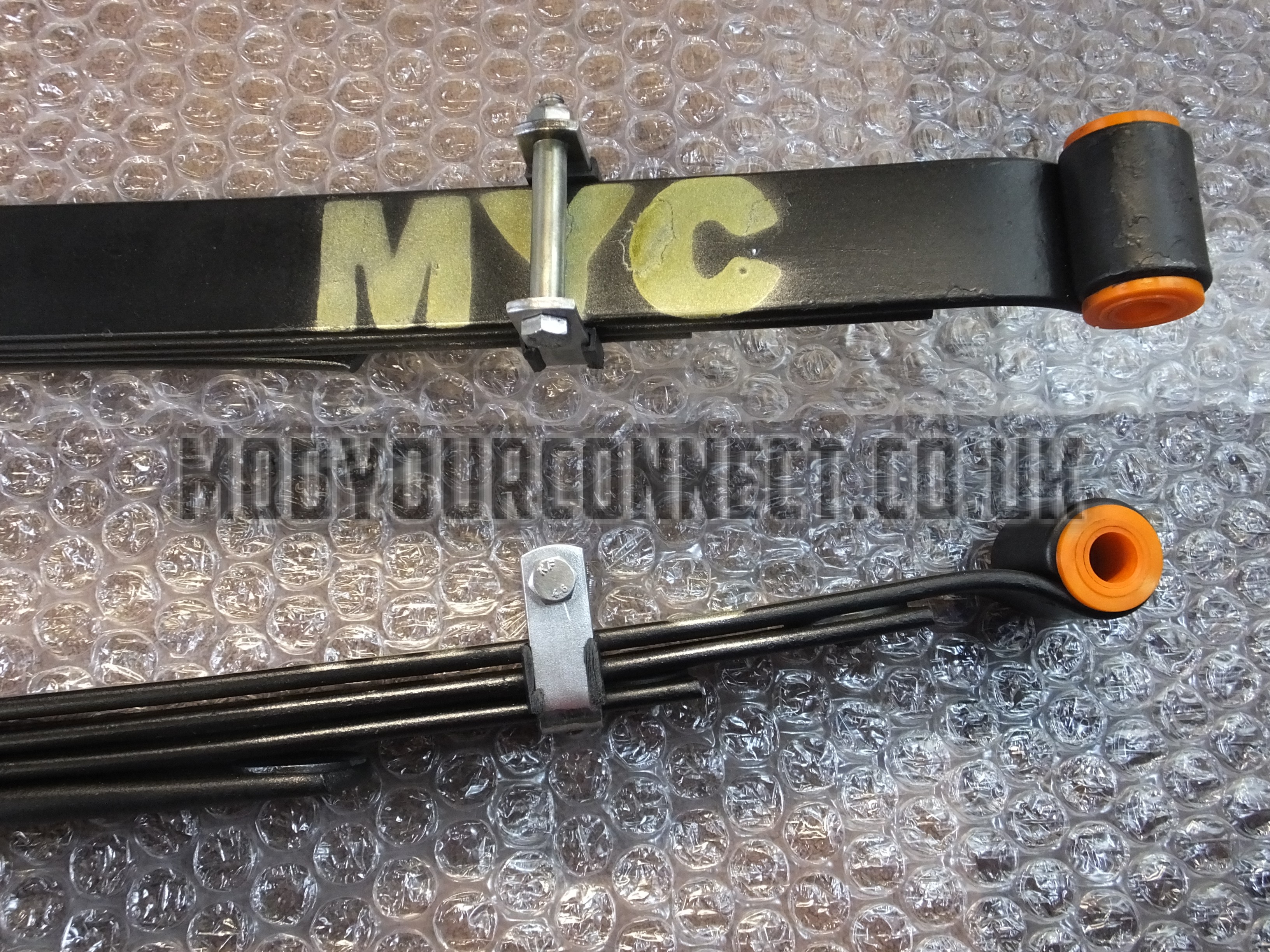 MYC Ford Ranger T6 20122021 Rear Lowered Leaf Springs » Mod Your Connect